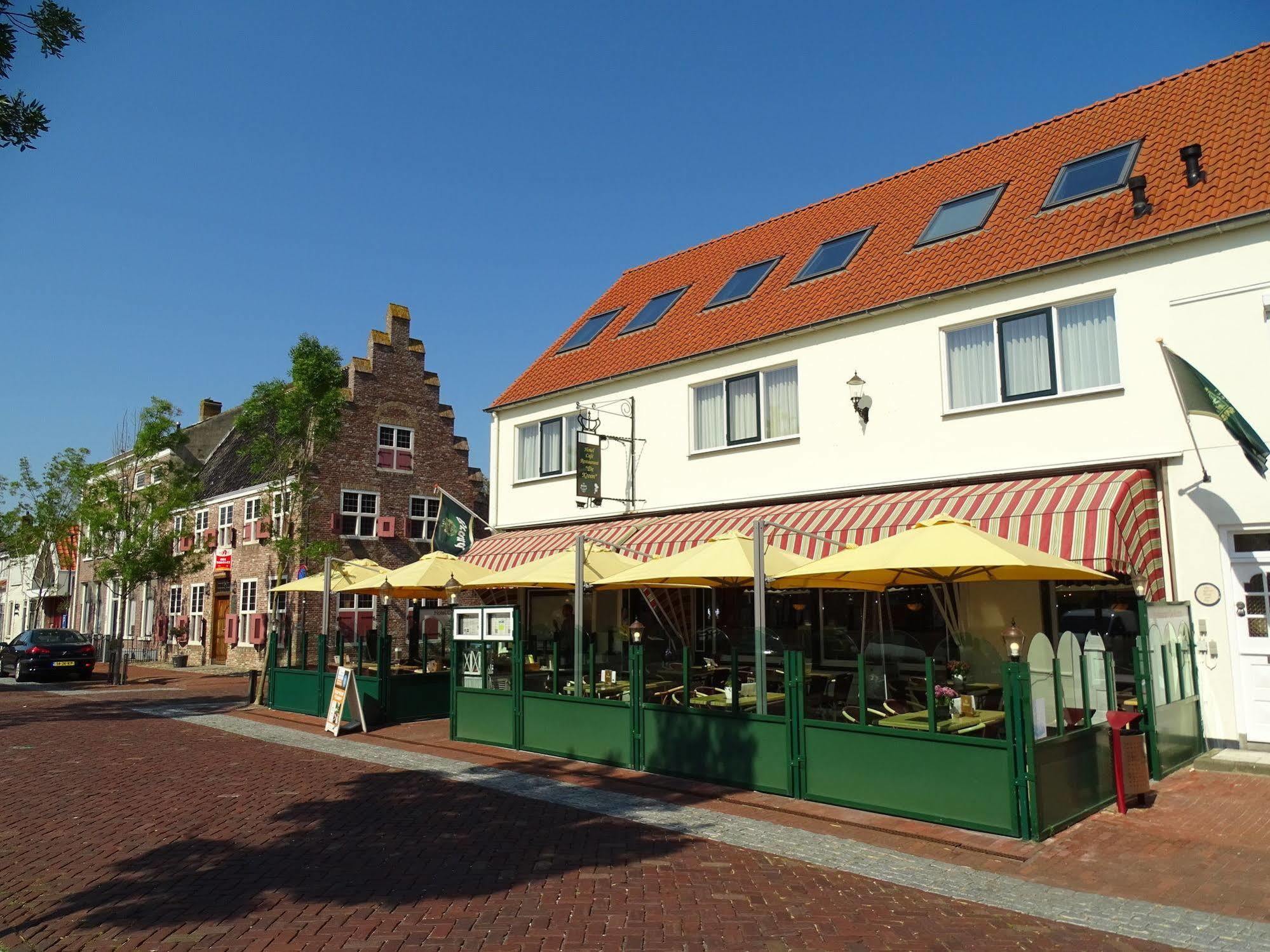 Hotel Cafe Restaurant "De Kroon" Wissenkerke Kültér fotó