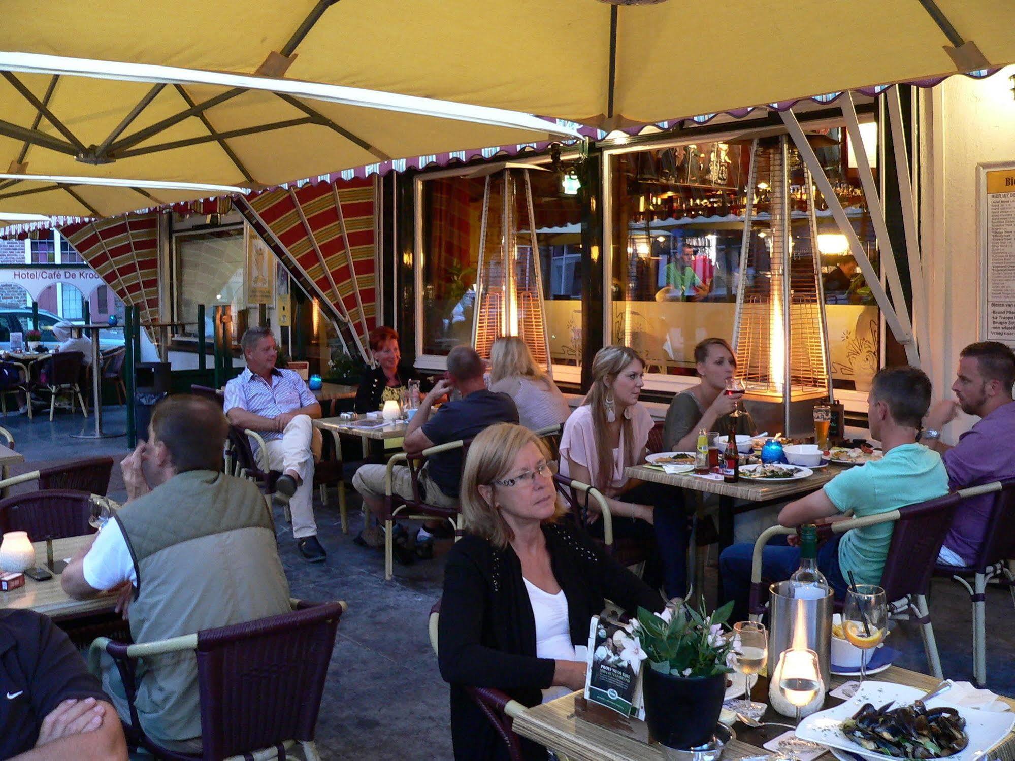 Hotel Cafe Restaurant "De Kroon" Wissenkerke Kültér fotó