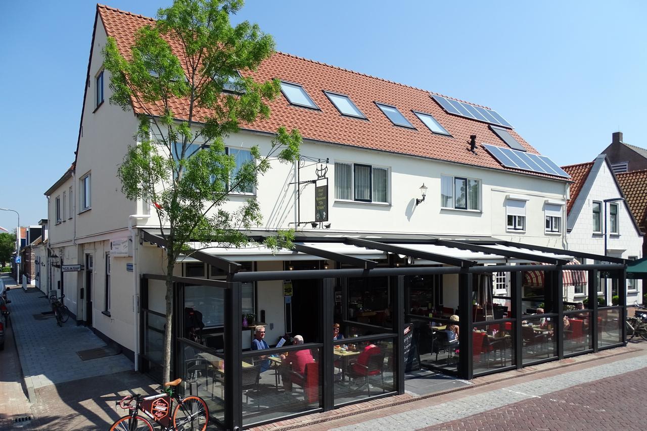Hotel Cafe Restaurant "De Kroon" Wissenkerke Kültér fotó